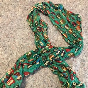 Women's Owl Scarf
